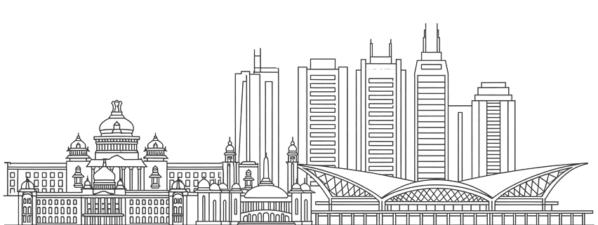 Bangalore skyline